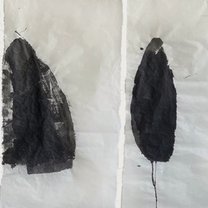 Silent Sway 4 – 6 - each 140x70 cm | tusche on paper