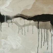 Wandering Circle 2 - 30x30 cm | mixed media