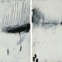 Horizon 4 - 30x60 cm | mixed media